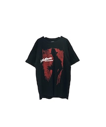 no brand | Used - Black エルム街の悪夢プリントTシャツ(Tシャツ/カットソー)