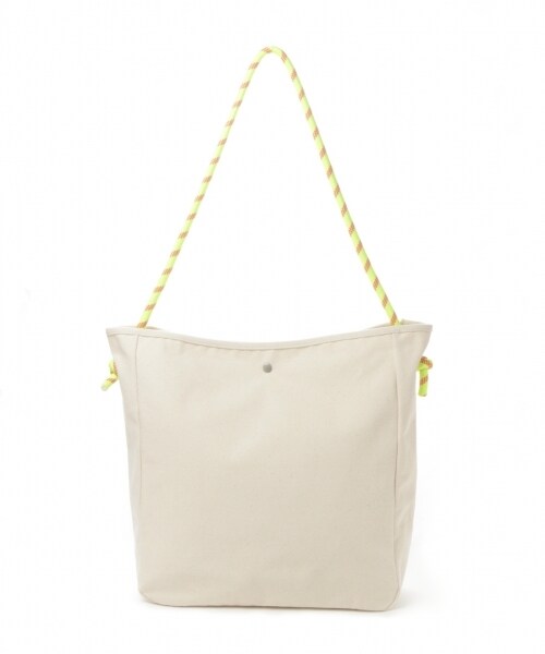 RAGEBLUE（レイジブルー）の「CVSロープトートバッグ（バッグ・オフホワイト/ネイビー）」の4枚目の写真