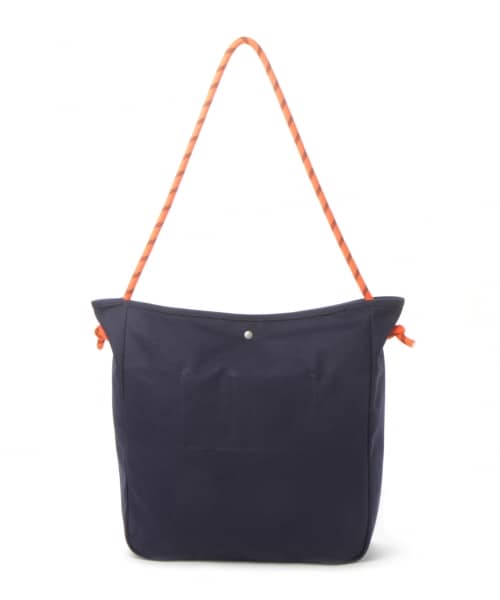 RAGEBLUE（レイジブルー）の「CVSロープトートバッグ（バッグ・オフホワイト/ネイビー）」の6枚目の写真