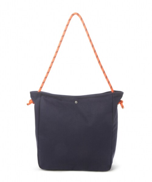 RAGEBLUE（レイジブルー）の「CVSロープトートバッグ（バッグ・オフホワイト/ネイビー）」の2枚目の写真