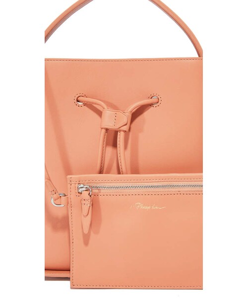 3.1 phillip lim small soleil leather bucket bolsa