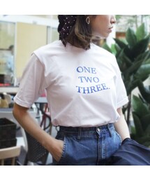 Handmade | ONE TWO THREE logo-T(Tシャツ/カットソー)
