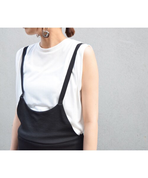 no brand(ノーブランド)の「バックリボンポンチキャミOP(ワンピース・レディース・その他)」の3枚目の写真