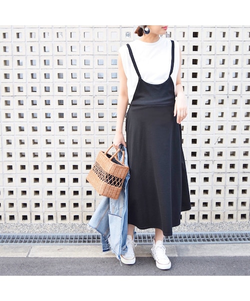 no brand(ノーブランド)の「バックリボンポンチキャミOP(ワンピース・レディース・その他)」の2枚目の写真