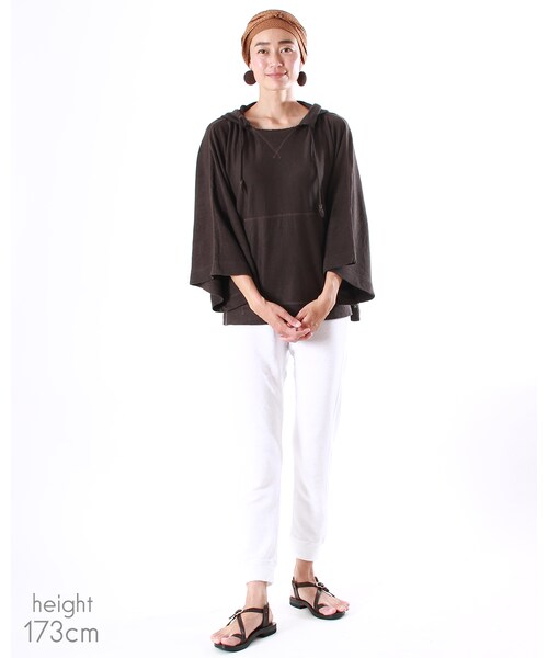 45R（フォーティファイブアール）の「リネンガーゼ裏毛HOODIE（）」 - WEAR