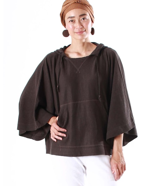 45R（フォーティファイブアール）の「リネンガーゼ裏毛HOODIE（）」 - WEAR