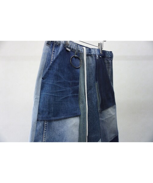 JUVENILE HALL ROLLCALL(ジュヴェナイルホールロールコール)の「JUVENILE HALL ROLLCALL リメイクデニムパンツ(その他パンツ・メンズ・その他)」の4枚目の写真