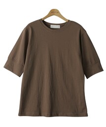 withipun | シンプルラウンドネック半袖Tシャツ(Tシャツ/カットソー)