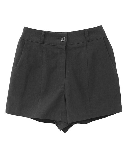 Dailyabout(デイリーアバウト)の「バックゴムハイウエストショートパンツ(その他パンツ・レディース・ホワイト/ベージュ/イエロー/ピンク/その他/ブラック・FREE)」の2枚目の写真