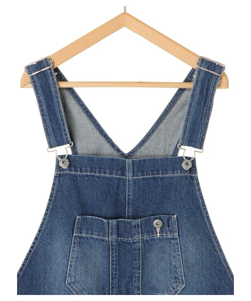 Samansa Mos2(サマンサ モスモス)の「オーバーオール(オールインワン・サロペット・アイボリー/ブルー/ネイビー・F)」の3枚目の写真