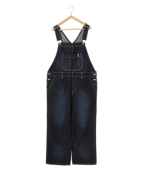 Samansa Mos2(サマンサ モスモス)の「オーバーオール(オールインワン・サロペット・アイボリー/ブルー/ネイビー・F)」の8枚目の写真