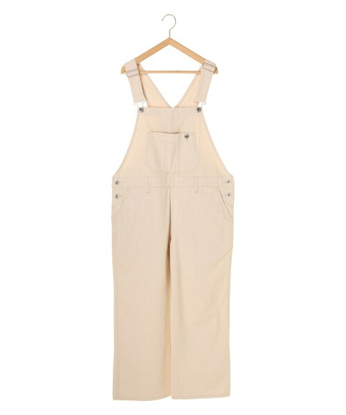 Samansa Mos2(サマンサ モスモス)の「オーバーオール(オールインワン・サロペット・アイボリー/ブルー/ネイビー・F)」の6枚目の写真