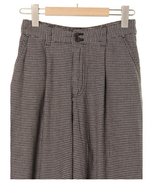 Samansa Mos2(サマンサ モスモス)の「綿麻スカーチョ(パンツ・チャコールグレー/ブラック/ベージュ/モカ/キャメル・F)」の3枚目の写真