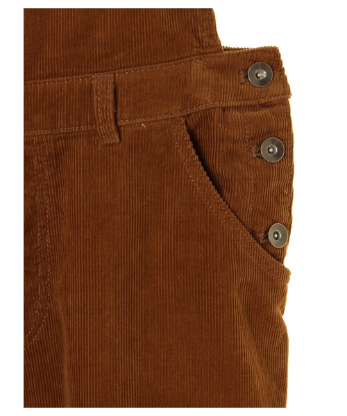 ehka sopo（エヘカソポ）の「コーデュロイ・デニムサロペット（オールインワン・サロペット・キャメル/カーキ/ネイビー・M）」の8枚目の写真