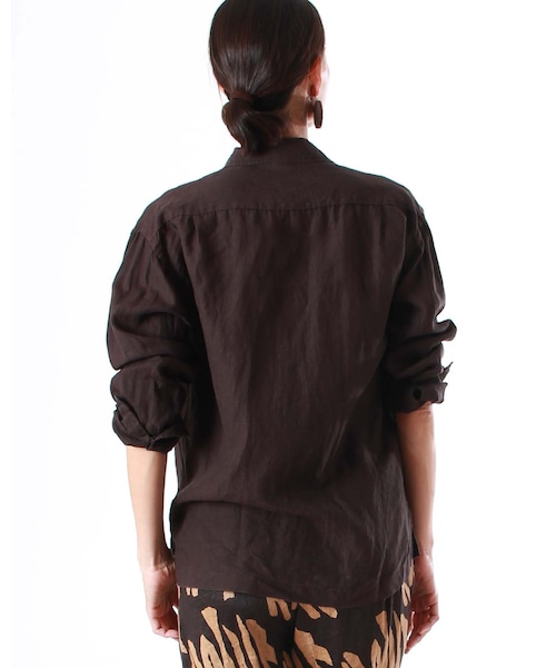 45R（フォーティファイブアール）の「リネン908サファリSHIRT（）」 - WEAR
