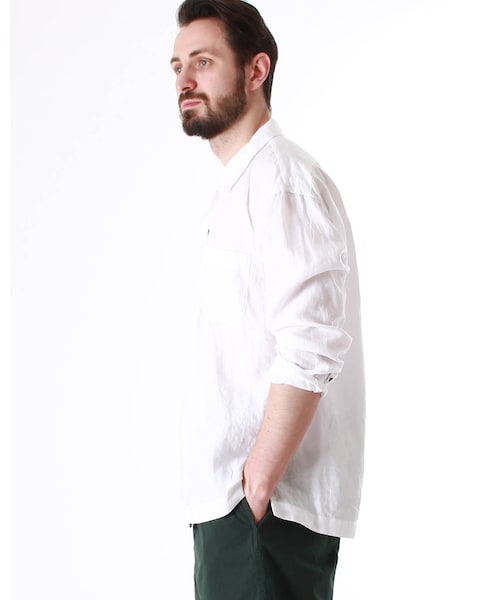 45R（フォーティファイブアール）の「リネン908サファリSHIRT（）」 - WEAR
