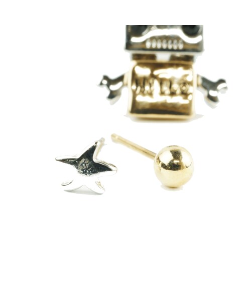 no brand（ノーブランド）の「(3点セット）ロボットヒトデ ゴールド