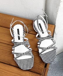 DHOLIC | 2TYPEリボンストラップサンダル(サンダル)