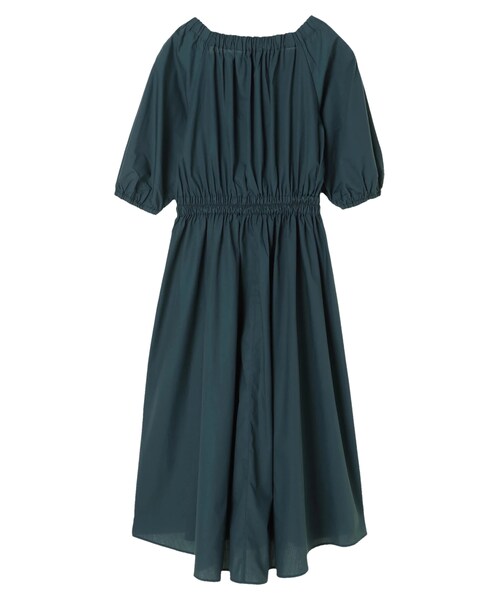 earth music&ecology（アースミュージックアンドエコロジー）の「・袖コンワンピース（ワンピース/ドレス・ブラック/ダークベージュ/ダークグリーン・F）」の3枚目の写真