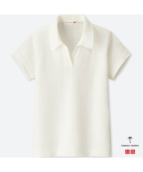 UNIQLO（ユニクロ）の「ポロセーター（半袖）（ニット/セーター