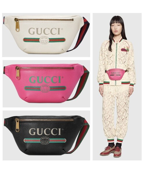 Gucci グッチ の 新作 Gucci プリント スモール バッグ ショルダーバッグ Wear
