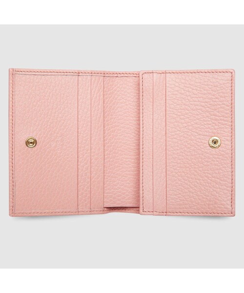 GUCCI（グッチ）の「GUCCI☆GGマーメント レザー プチウォレット4色 