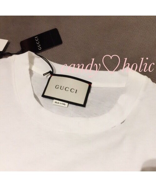 GUCCI（グッチ）の「【入手困難】GUCCI 17C限定 超レア♡ロゴ T