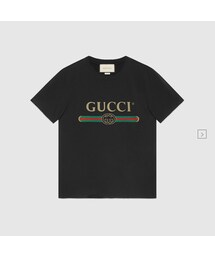 GUCCI | 【GUCCI】ロゴ ウォッシュドTシャツ(その他トップス)