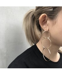 no brand | まるみっつピアス(ピアス（両耳用）)