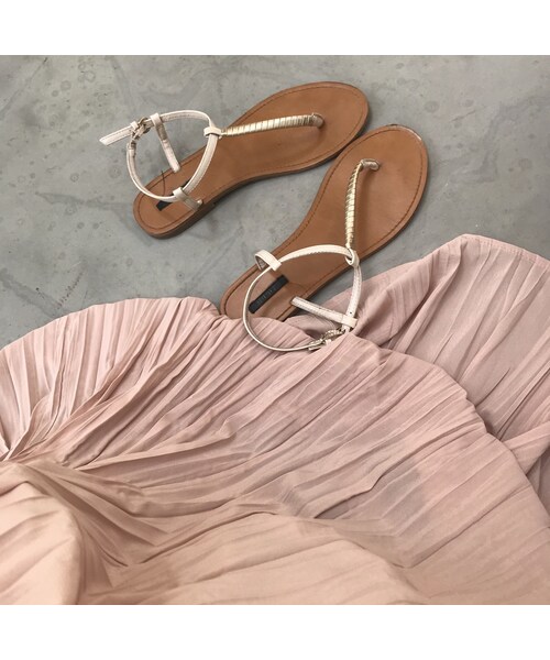 copine（コピン）の「再入荷！シフォンワッシャープリーツロングスカート【クリックポスト対象商品】（スカート・レディース・その他）」の15枚目の写真