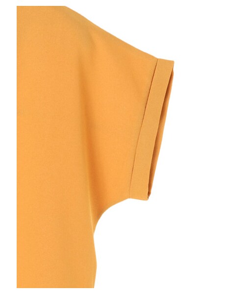 E hyphen world gallery(イーハイフンワールドギャラリー)の「・Vネックオーバーシャツ(トップス・オフホワイト/ライトグレー/マスタード/ダークネイビー・F)」の4枚目の写真