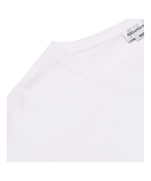 Alexander McQueen（アレキサンダーマックイーン）の「Alexander McQueen Printed Cotton-Jersey T-Shirt（Tシャツ/カットソー・メンズ・White・L/XL/XXL/M/S/XS）」の5枚目の写真