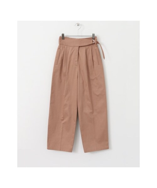 KBF（ケイビーエフ）の「KBF+ ウエストサイドベルトデザインパンツ（パンツ・レディース・IVORY/PINK BEIGE/L.ORANGE・one）」の15枚目の写真