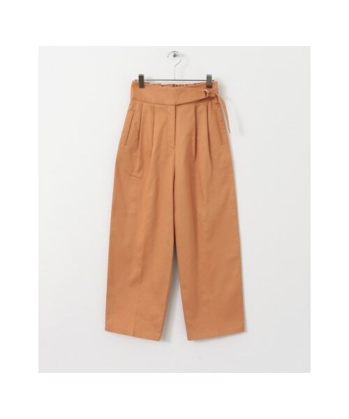 KBF（ケイビーエフ）の「KBF+ ウエストサイドベルトデザインパンツ（パンツ・レディース・IVORY/PINK BEIGE/L.ORANGE・one）」の13枚目の写真