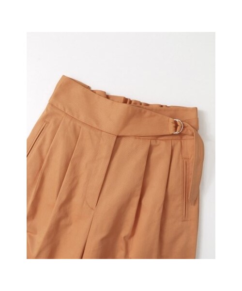 KBF（ケイビーエフ）の「KBF+ ウエストサイドベルトデザインパンツ（パンツ・レディース・IVORY/PINK BEIGE/L.ORANGE・one）」の16枚目の写真