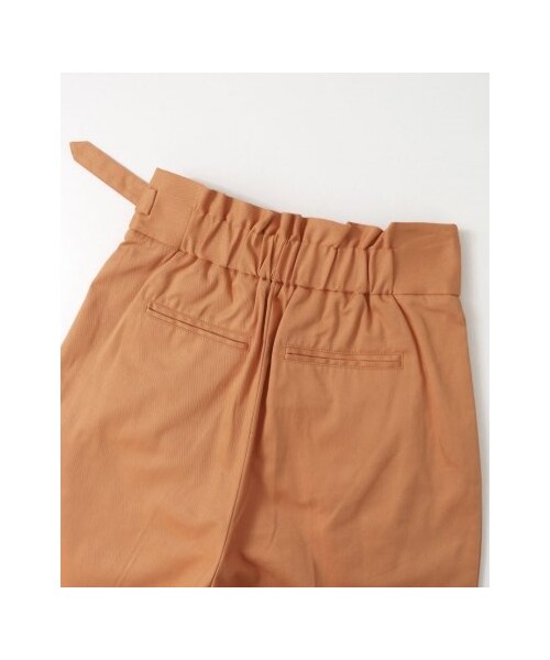 KBF（ケイビーエフ）の「KBF+ ウエストサイドベルトデザインパンツ（パンツ・レディース・IVORY/PINK BEIGE/L.ORANGE・one）」の19枚目の写真