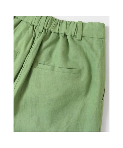 KBF(ケイビーエフ)の「KBF+ リネンクロップドパンツ(パンツ・レディース・LIME/BEIGE/GREEN・one)」の20枚目の写真
