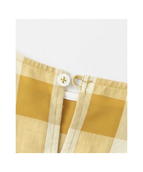 URBAN RESEARCH ROSSO WOMEN（アーバンリサーチ　ロッソ）の「【予約】【WEB限定】ギンガムチェックワンピース（ワンピース/ドレス・レディース・MUSTARD/BLACK・FREE）」の12枚目の写真