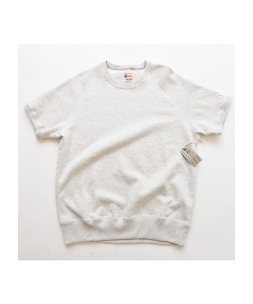 Champion(チャンピオン)の「TODD SNYDER×CHAMPION ビンテージ半袖スウェット ライトグレー(Tシャツ/カットソー・メンズ・その他)」の1枚目の写真
