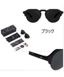 AUS発【Hawkers】丸レンズ ブラックフレームサングラス Champion(チャンピオン)の「AUS発【Hawkers】メッシコラボ