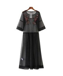 新品 ZARA ザラシアーシースルー チュニック ワンピース 透け感 新品タグ付き ZARA ディズニー ピーターパン ティンカーベル