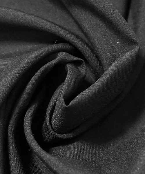 Tiffee SELECT（ティフィーセレクト）の「ソフトブロード生地フロントレースロングガウンワンピース（シャツワンピース・レディース・ホワイト/ブラック・M）」の8枚目の写真