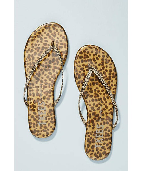 TKEES(ティキーズ)の「Tkees Face Paints Thong Sandals(その他シューズ・レディース・Brown・6/7/8/9/10/11/5)」の1枚目の写真