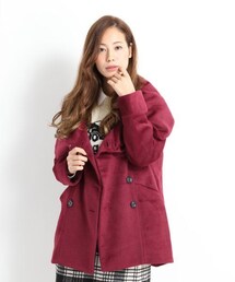 LOWRYS FARM | ボリュームネックコート(ジャケット/アウター)