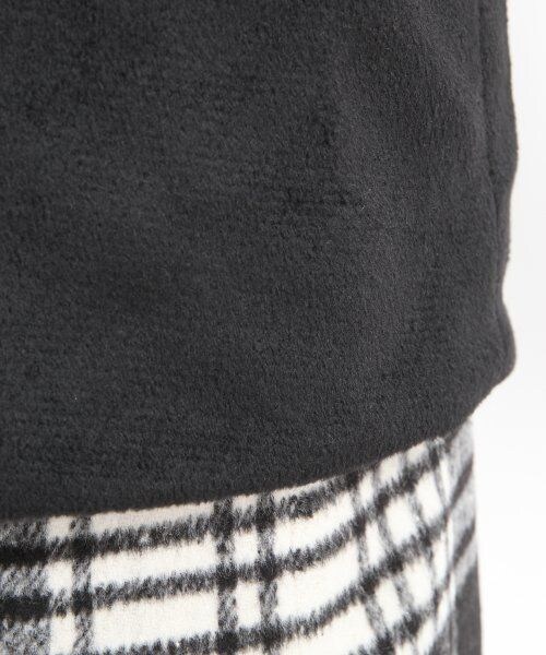 LOWRYS FARM（ローリーズファーム）の「ボリュームネックコート（ジャケット/アウター・レディース・アイボリー/ブラック/バーガンディー・Ｍ/Ｌ）」の13枚目の写真