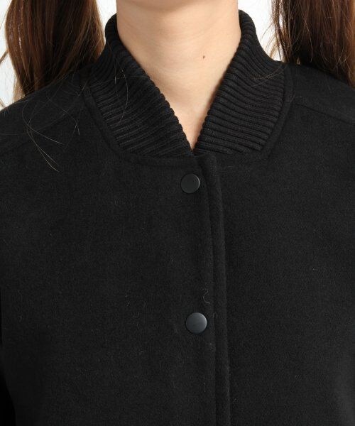 LOWRYS FARM（ローリーズファーム）の「キモウロングスタジャン（ジャケット/アウター・レディース・キャメル/ブラック・Ｍ/Ｌ）」の7枚目の写真