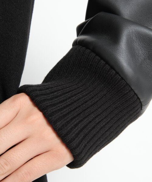 LOWRYS FARM（ローリーズファーム）の「キモウロングスタジャン（ジャケット/アウター・レディース・キャメル/ブラック・Ｍ/Ｌ）」の20枚目の写真