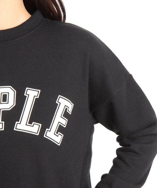 LOWRYS FARM（ローリーズファーム）の「ウラケロゴＳＥＴＵＰロングスリーブ（ワンピース/ドレス・レディース・オフ/グレー/ブラック・Ｍ/Ｌ）」の8枚目の写真