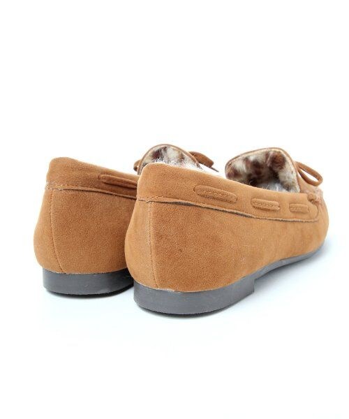 GLOBAL WORK（グローバルワーク）の「ファーモカシンＦＷ（シューズ・レディース・レッド38/ブラック09/ブラウン55/ネイビー88・Ｓ/Ｍ/Ｌ）」の9枚目の写真