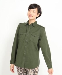 GLOBAL WORK | ミリタリーシャツジャケット(ジャケット/アウター)
